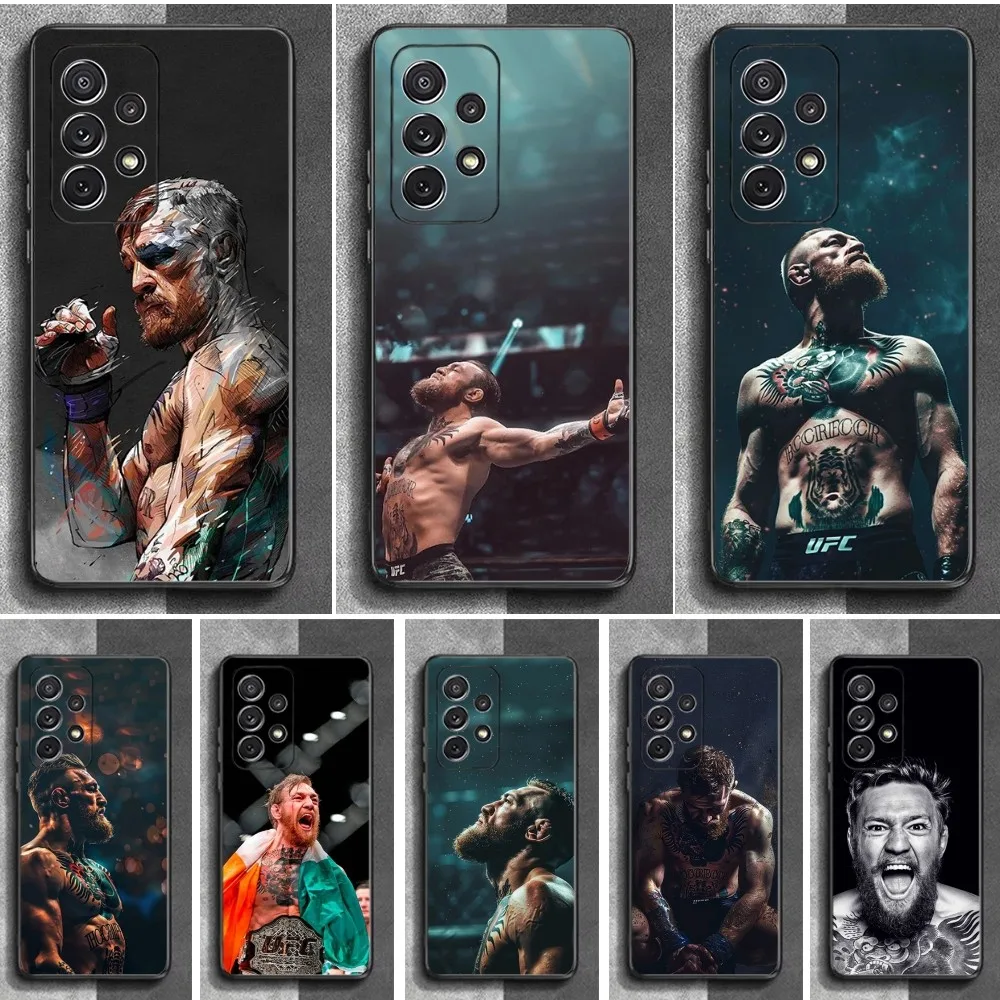 Чехол для телефона C-Conor McGregorS Samsung S25 S24 S23 S22 S21 S20 S10 Ultra Plus Lite FE мягкий силиконовый