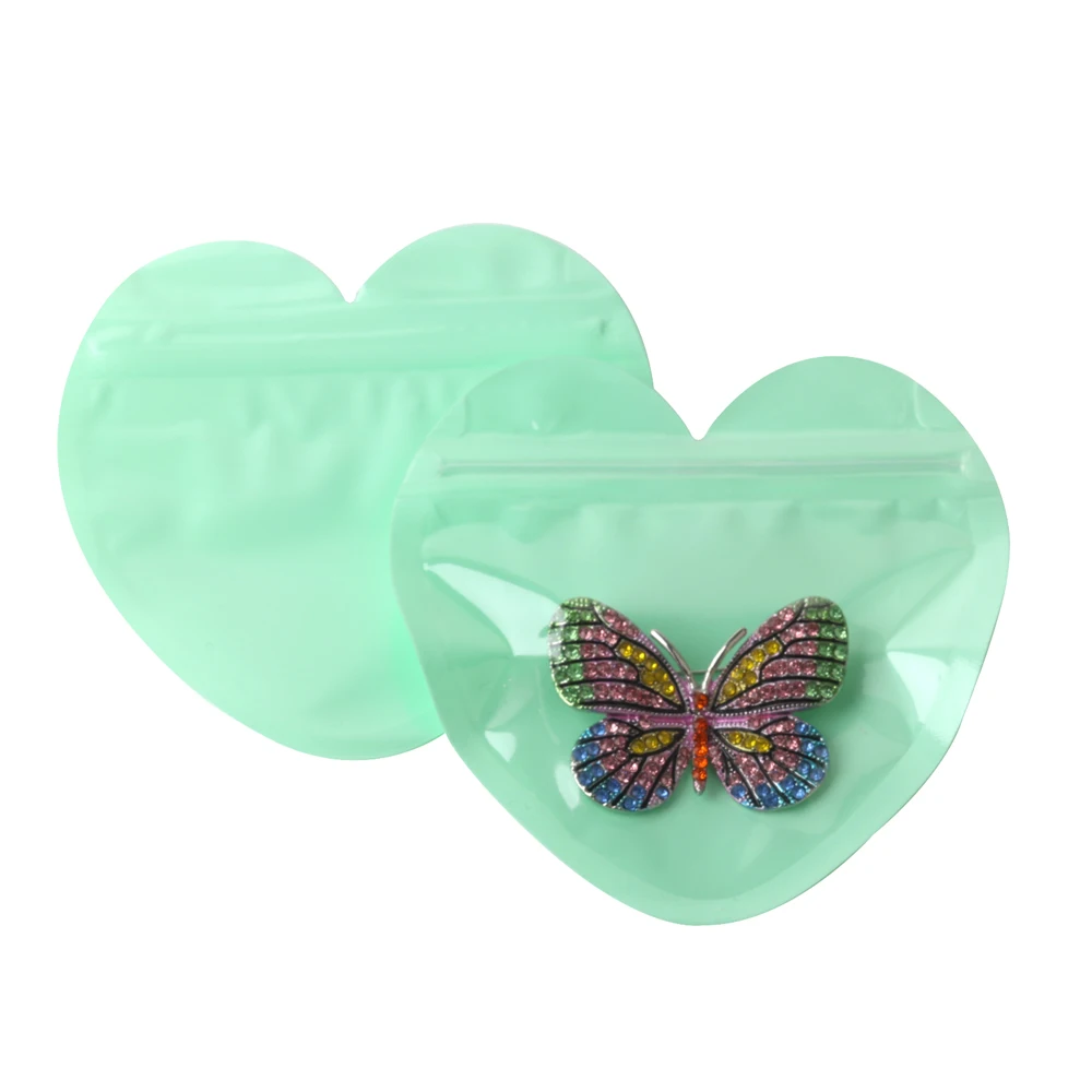 

Прозрачные пластиковые мешочки для украшений LFPU сердце 10/50 шт.