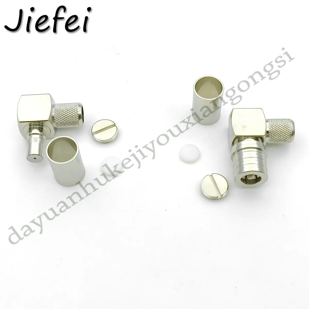 Коаксиальный соединитель для кабеля 5dfb RG5 RG6 LMR300, 100 шт.