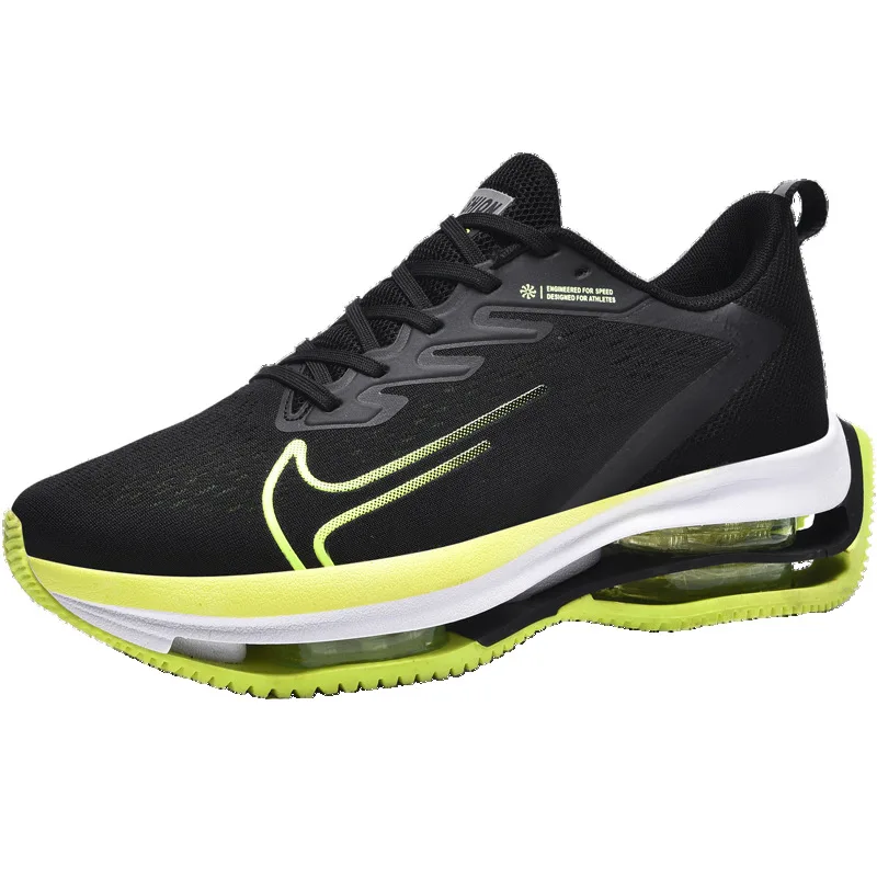 

High Quality 2022Spring And Autumn New Men's Shoes Double Air Cushion Outdoor Jogging Shoes Sports Shoes Casual Shoes Large Size