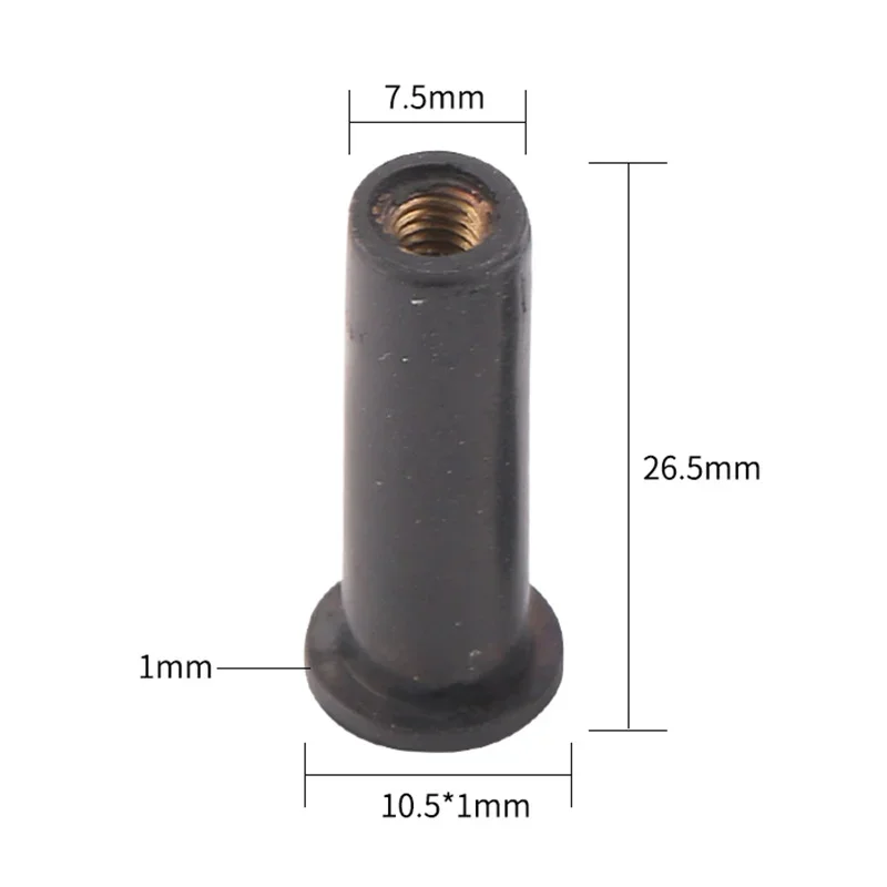 8 шт. резиновые втулки и винты M4 для фургона/автодома задняя фотомагнитола 50 мм RG2