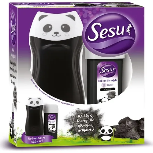 

Sesu Roll-On Depilation Seti Coal aesthetic health Beauty female herbal organic natural skin care cosmetics