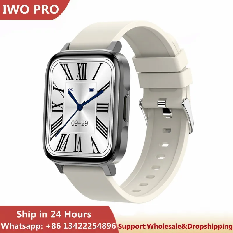 

F60 Smart Watch 1.7inch Full touch HD Screen Body Temperature Heart Rate Monitoring Custom Watch Face Smartwatch for Android IOS