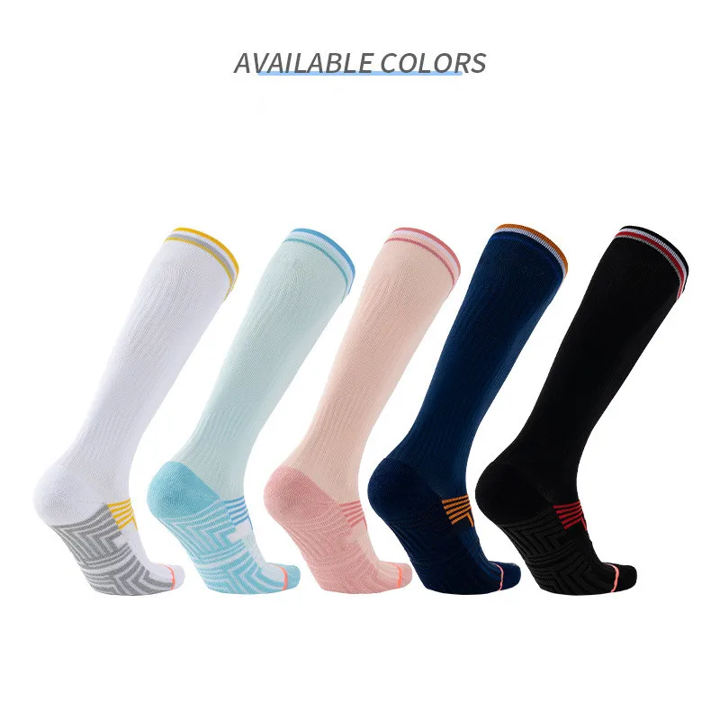 2Pair Running Compression Socks Stockings Men Women Sports Socks for Marathon Cycling Football Varicose Veins