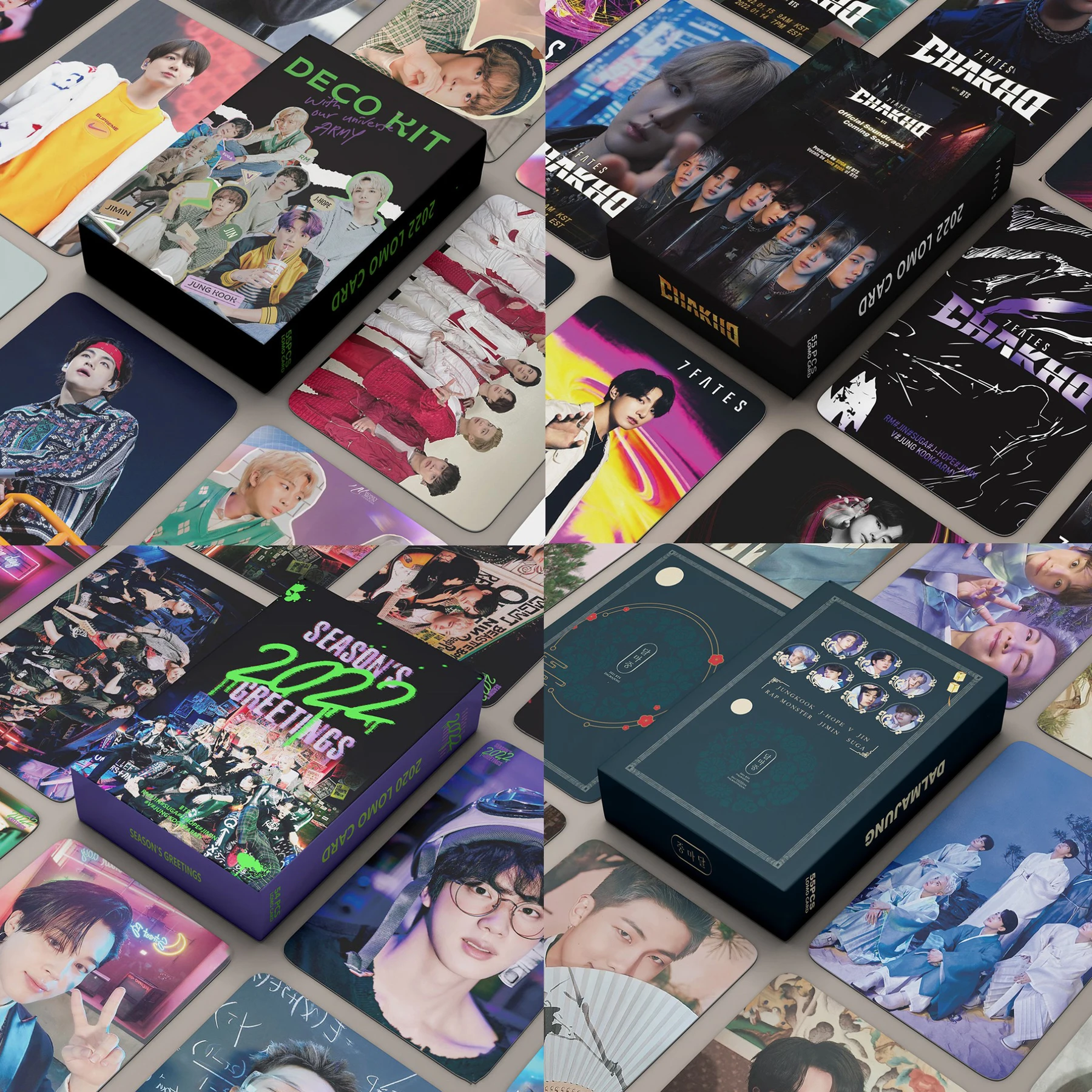

KPOP 54 шт. набор для декора группы в Корейском стиле новый альбом Bangtan Boys Lomo карточка плакат Фотокарточка карточка настенный баннер JIMIN SUGA V JIN RM