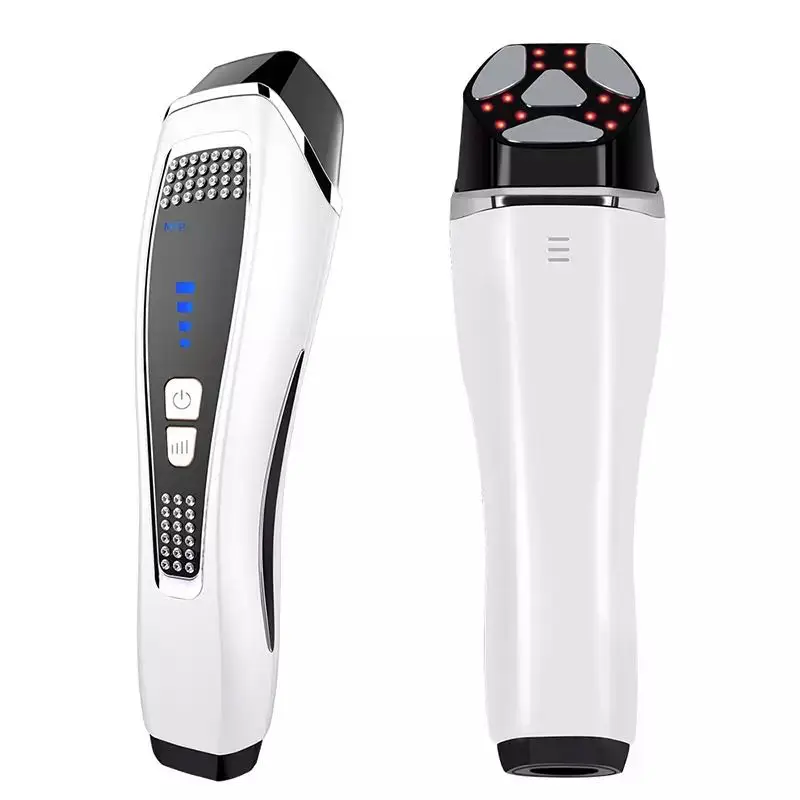 

LED Light Pulse Beauty Instrument Vibration Skin Firming Care Facial Massager Skin Rejuvenation Machine Face Lifting Massager