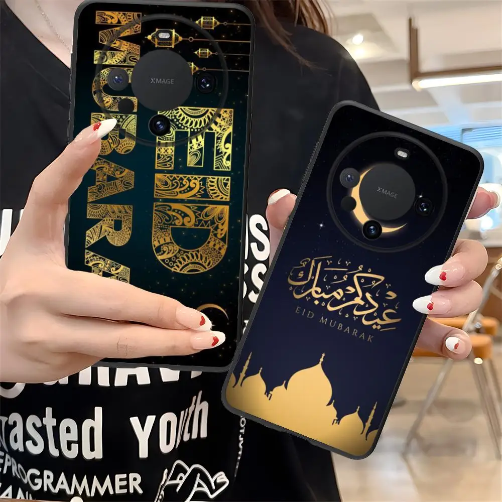 Фото Чехол для телефона Eid Mubarak для Huawei Mate 60 50 40 30 20 10 Pro Plus Lite E 5G, мягкий противоударный чехол из ТПУ №5