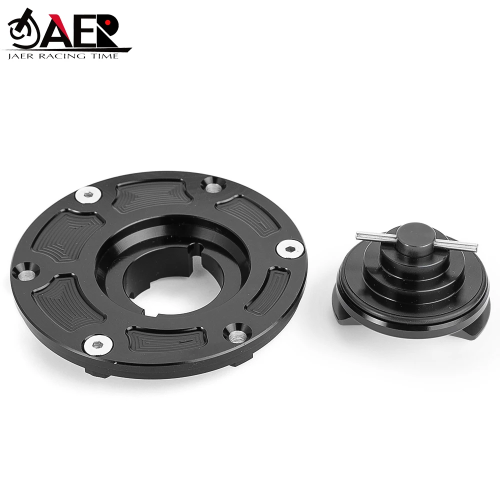 Алюминиевая крышка топливного бака с ЧПУ для Kawasaki Ninja 300 EX300 2013-2017 250 EX250 2008-2014