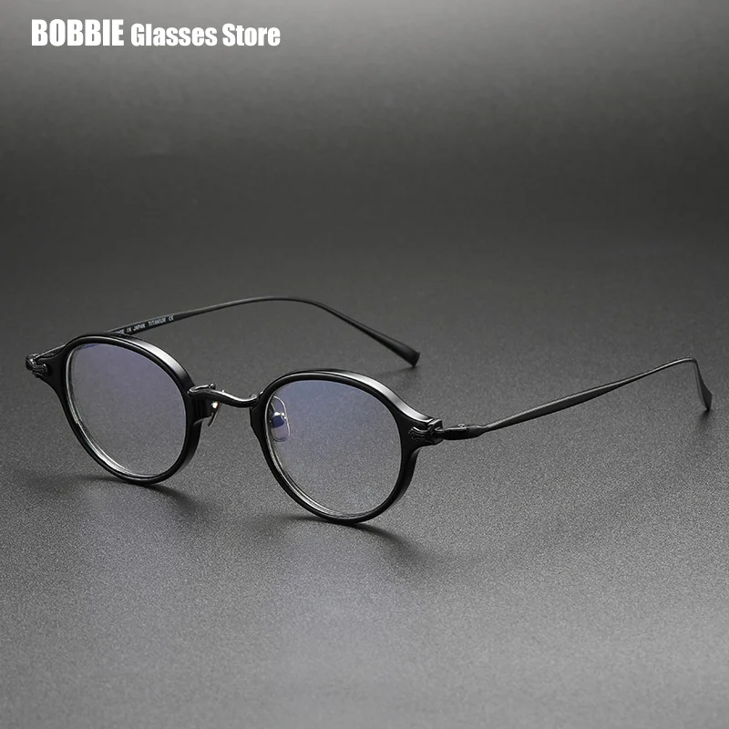 Оправа для очков ручной работы в японском стиле мужчин и женщин классические