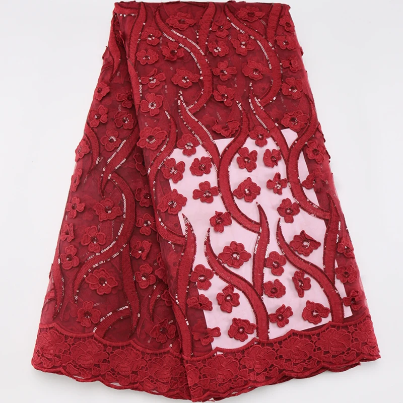 Новинка 2022 французская Тюлевая кружевная ткань мягкие материалы для невесты