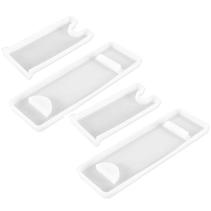 

Wine Bottle Rack Tray DIY Epoxy Resin Mold Rectangle Shaped Wine Holder Silicone Mould Rack Epoxy Mold 2 Pack