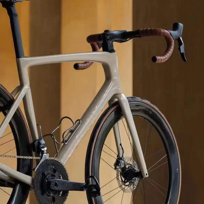 

2023 NEW SL7 Tarmac carbon frame road bicycle frameset internal cable disc 700C carbon road bike +handlebar Made in Taiwan