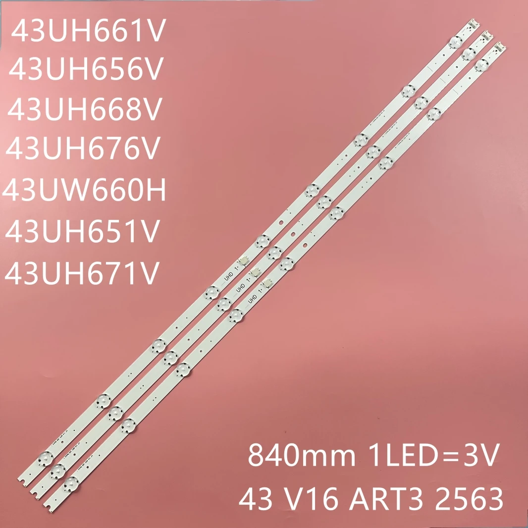 Фонарь подсветки для фонаря 43UH661V 43UH656V 43UH668V 43UH676V 43UW660H 43UW760H 43UH651V 43UH671V LC430DGG FJ M1 M2 M7 AGF79046901