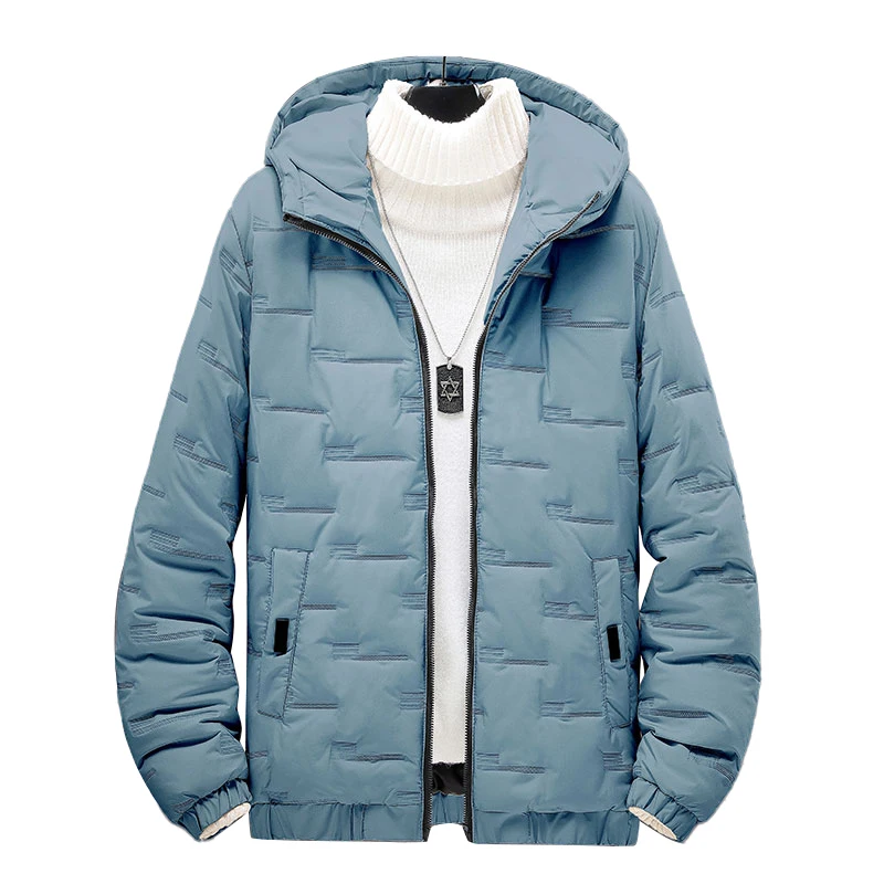 VARSANOL Winter Black Parkas Men Hooded Jacket Coats Man New Warm Men's Clothing Casual Jacket Solid Outwear Coat Oversized 5XL