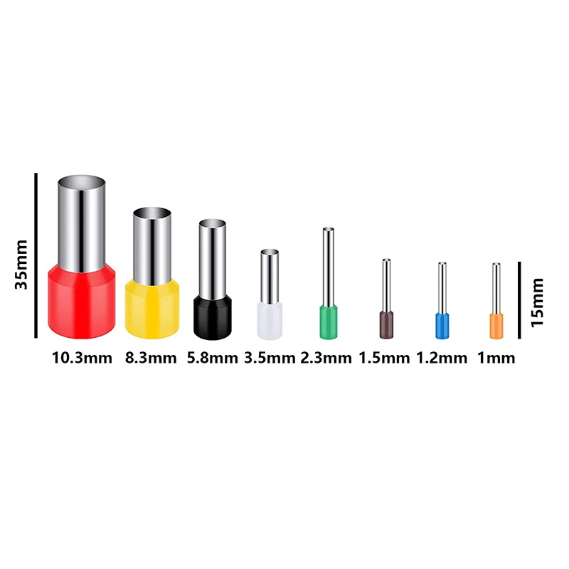 40/8 шт. отверстия для сережек 1-10 мм