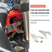 motorcycle accessories straight head for 790 adventure 890 adventure 790 890 adv neck brace headlight reinforcement bracket