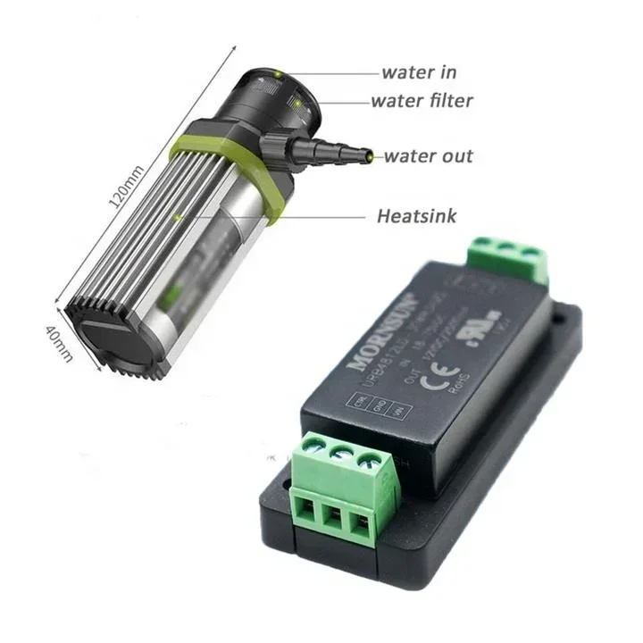 Фото Новые контроллеры скорости Maytech 12В 30Вт, моторы, водяной насос охлаждения и DC-DC модуль для электрической доски для серфинга №1