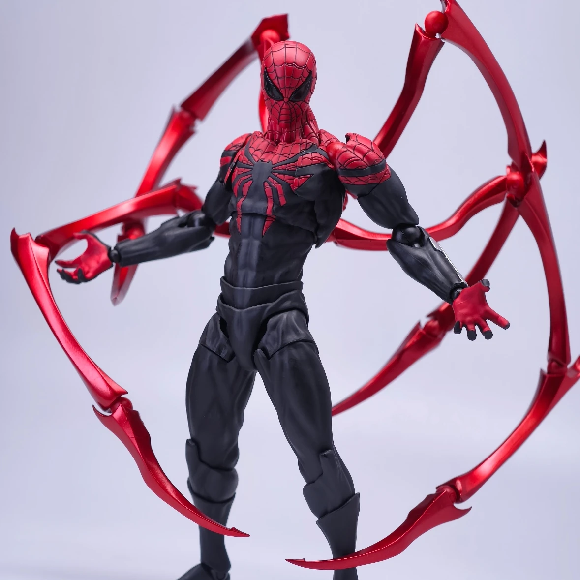 Фото Новая фигурка MessToys Superior Spiderman, модель CT Toys, фигурка Kaine Parker Spider-Man, экшн-фигурка Mess Toys №5