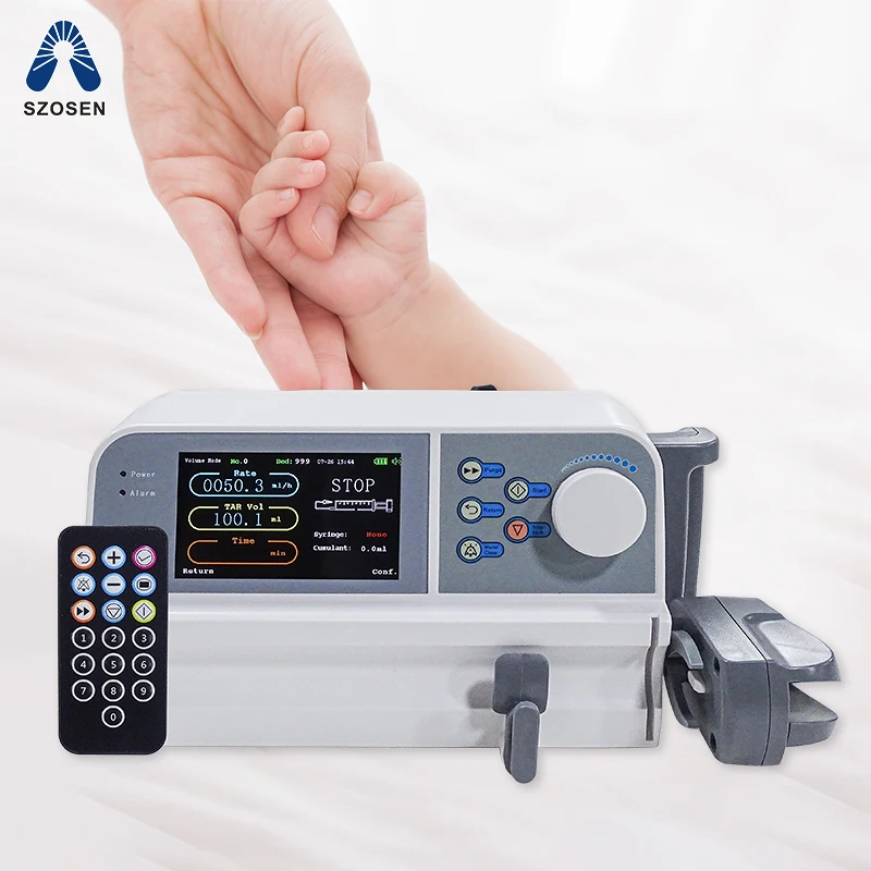 Больничный инфузионный насос osen шприцевой для ICU дешевый шприц pum