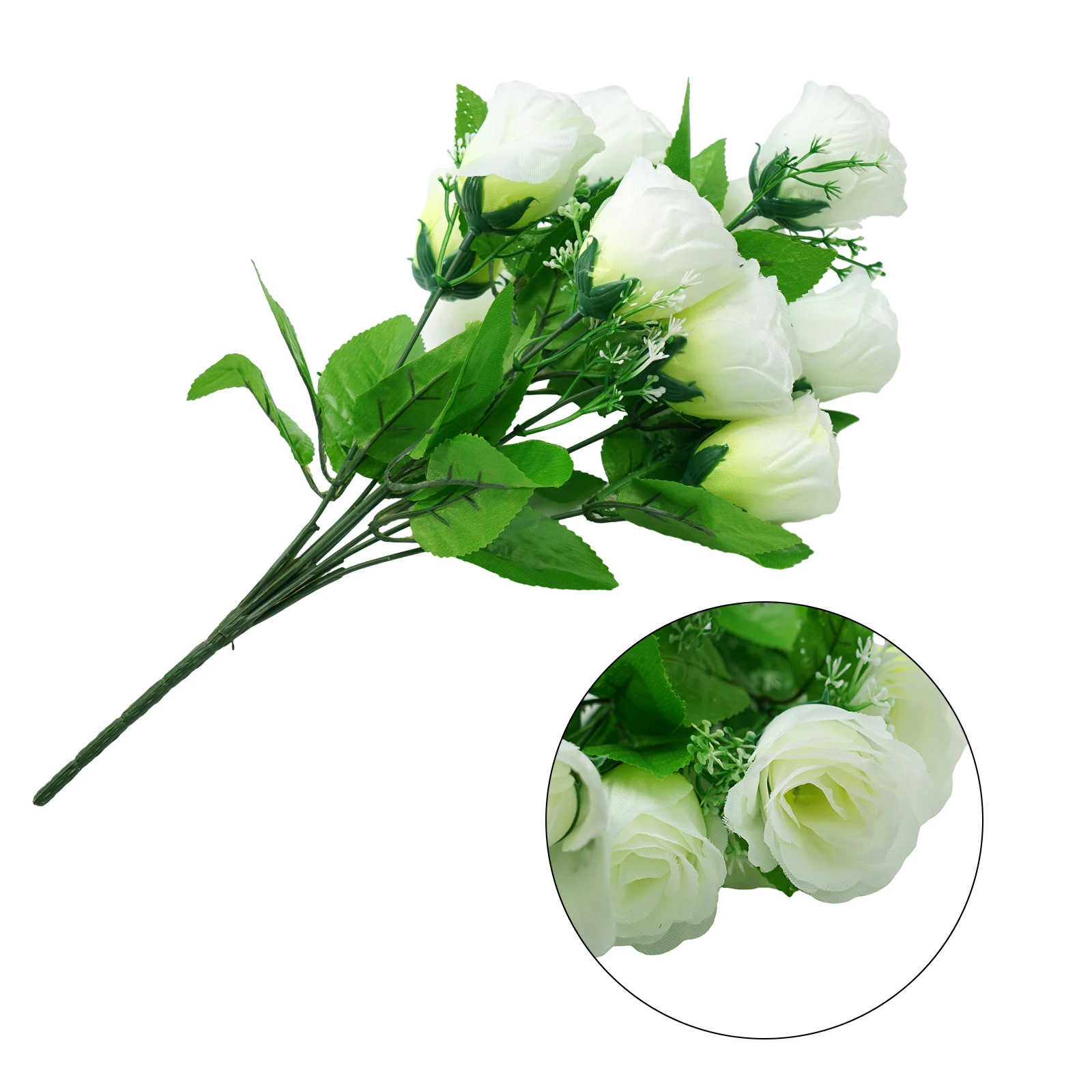 Новинка 10 головок искусственных роз бутон свадебная фотография украшение для