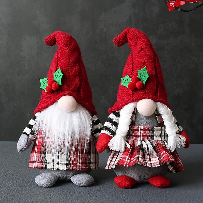 

Рождественские гномы, рождественские гномы, милые безликие куклы с капюшоном, лес, кукла для пожилых людей, домашние плюшевые настольные украшения