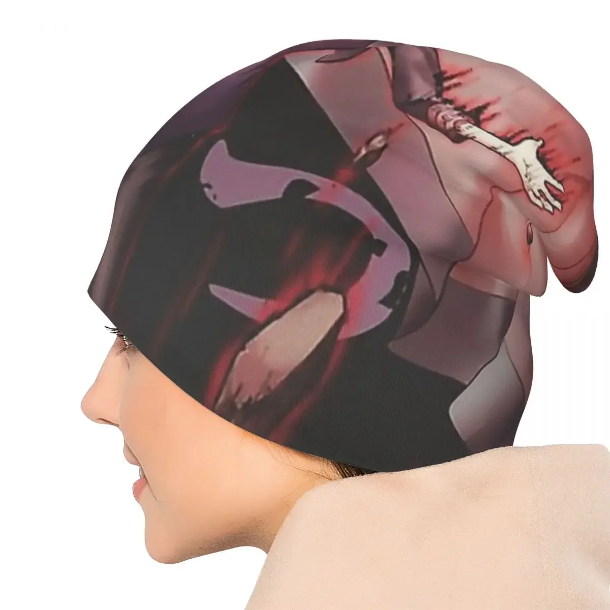 Шапка-бини Мужская/женская из тонкой ткани на осень/весну