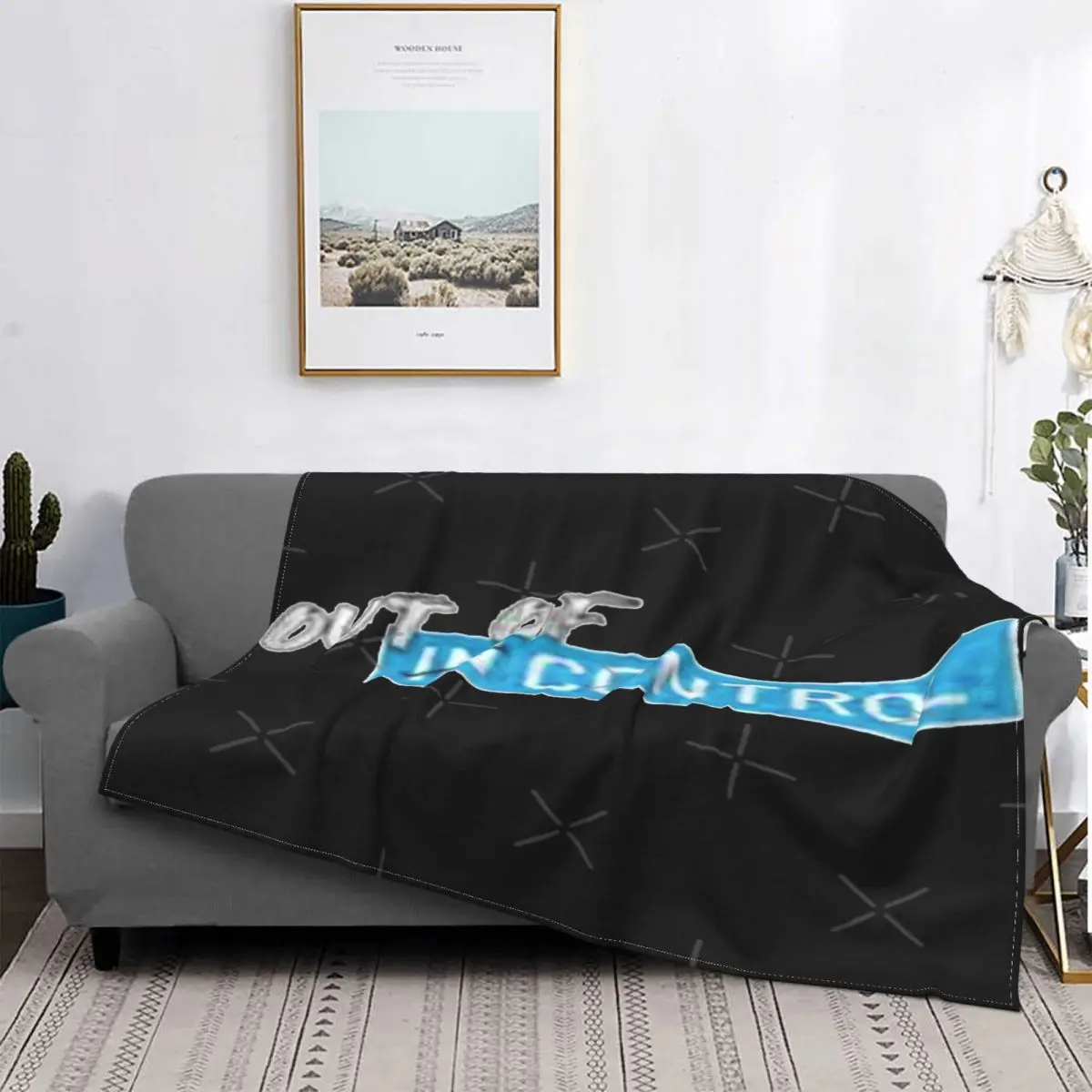 

Sam Pilgrim-2 mantas fuera de Control, colcha para cama a cuadros, sofá a cuadros, Sudadera con capucha, mantas para cama