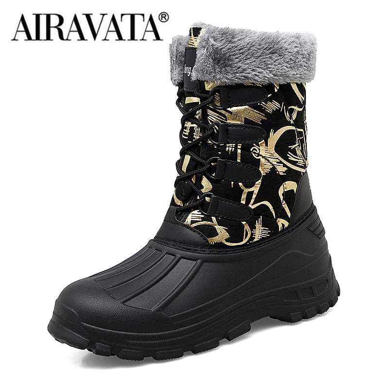 Winter Women Boots Plush Warm Woman Walking Shoes Comfortable Outdoor Casual Faux Fur Winter Boot