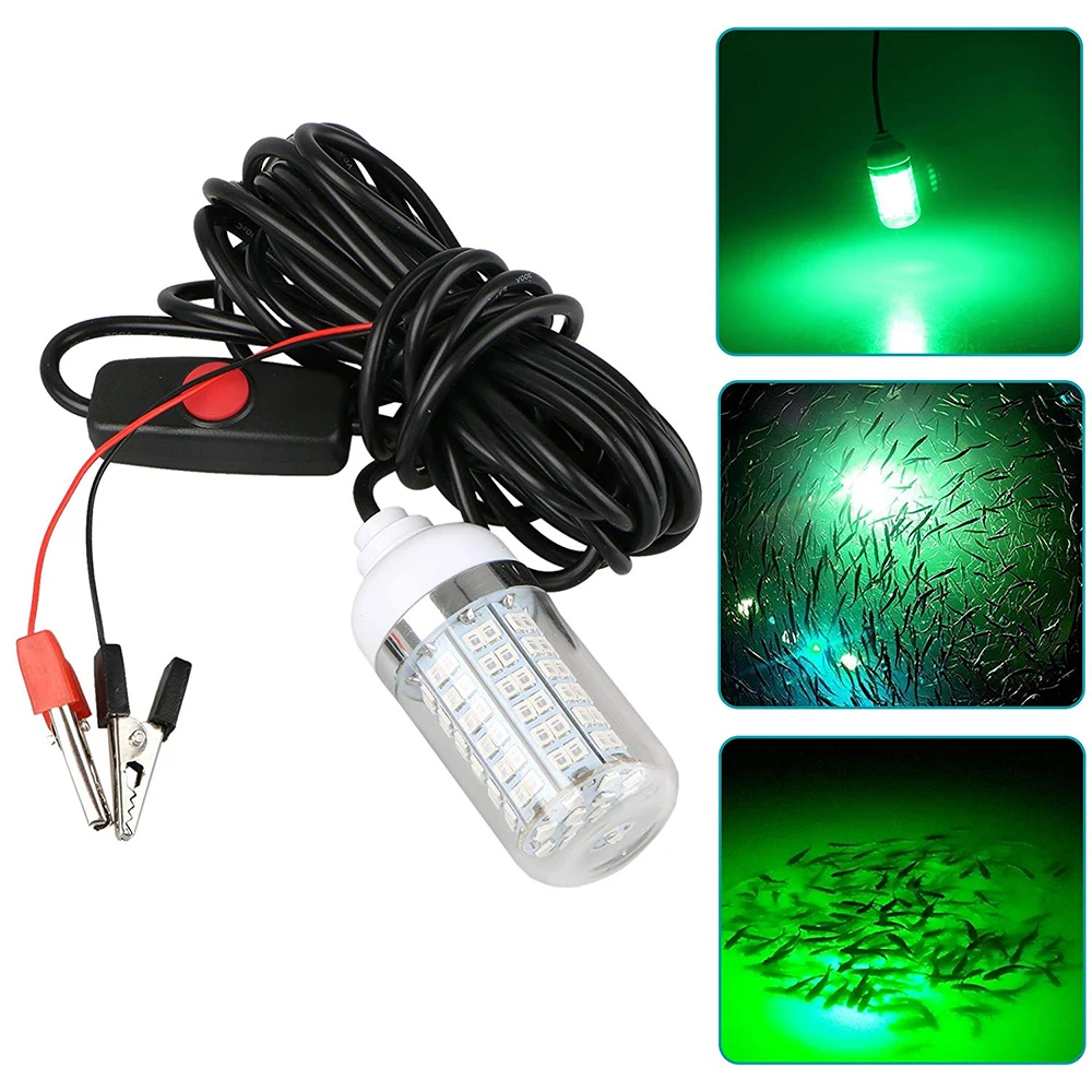 

Fishing Lure Lamp Deep Sea Fishing Portable High-bright Color Led Attracts Fish Fishing Accessory Underwater Led Fish Lure Light