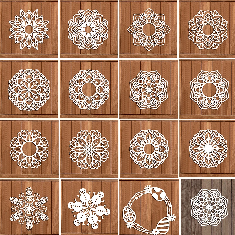

Various Snowflake Shapes Metal Cutting Dies for Scrapbooking Craft Embossing Stencil Die Cut Card Making