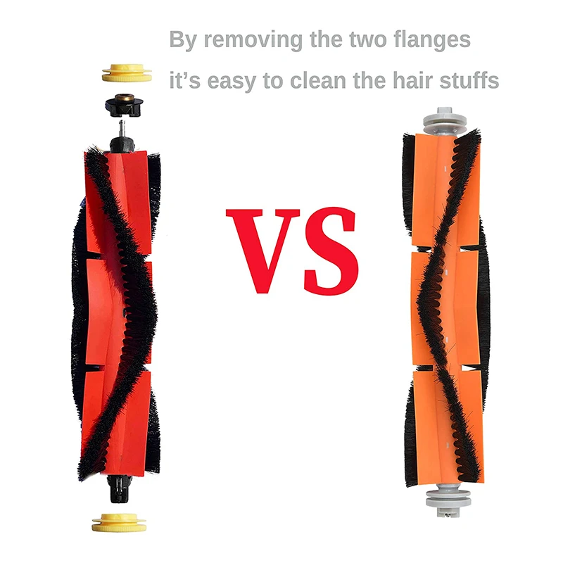 5 комплектов запасных частей совместимых с Xiaomi Roborock S5 Max S6 S60 S50 T6 черная швабра