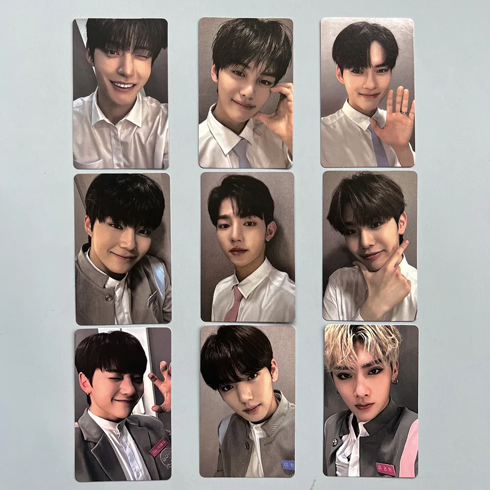 

9pcs/set Kpop Idol ZEROBASEONE Lomo Cards Photocards BOYS PLANET Photo Card Postcard for Fans Collection