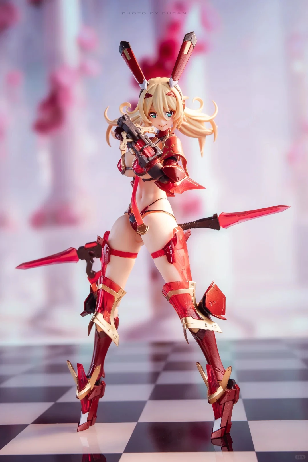 Фото TYCTOYS В наличии Оригинальная фигурка Max Factory figma 625 Вероника в костюме кролика, модель для сборки, абсолютно новая №5