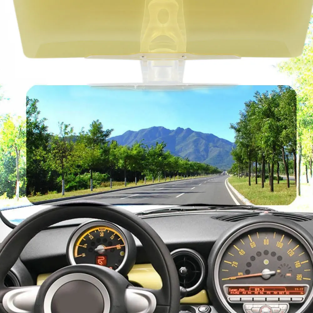 

New Car Sun HD Visor Shade Shield Blocker Day Night Anti Glare Driving Goggles Extender Universal Car Anti Glare Driving Goggle