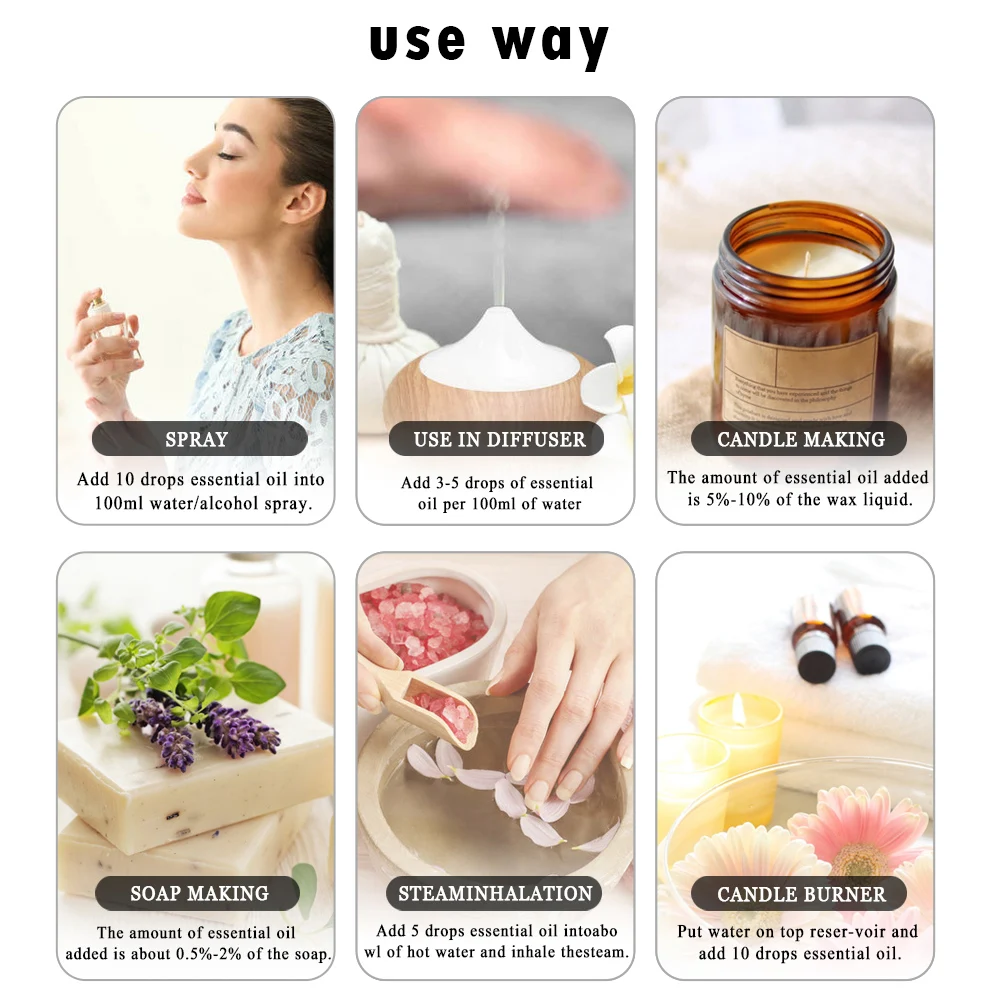 500ml Nature Lavender Rose Hilton Sandlwood Shangri-La Aroma Fragrance Oil Essential Oils for Humidifier Diffuser Perfume Hotel - купить по