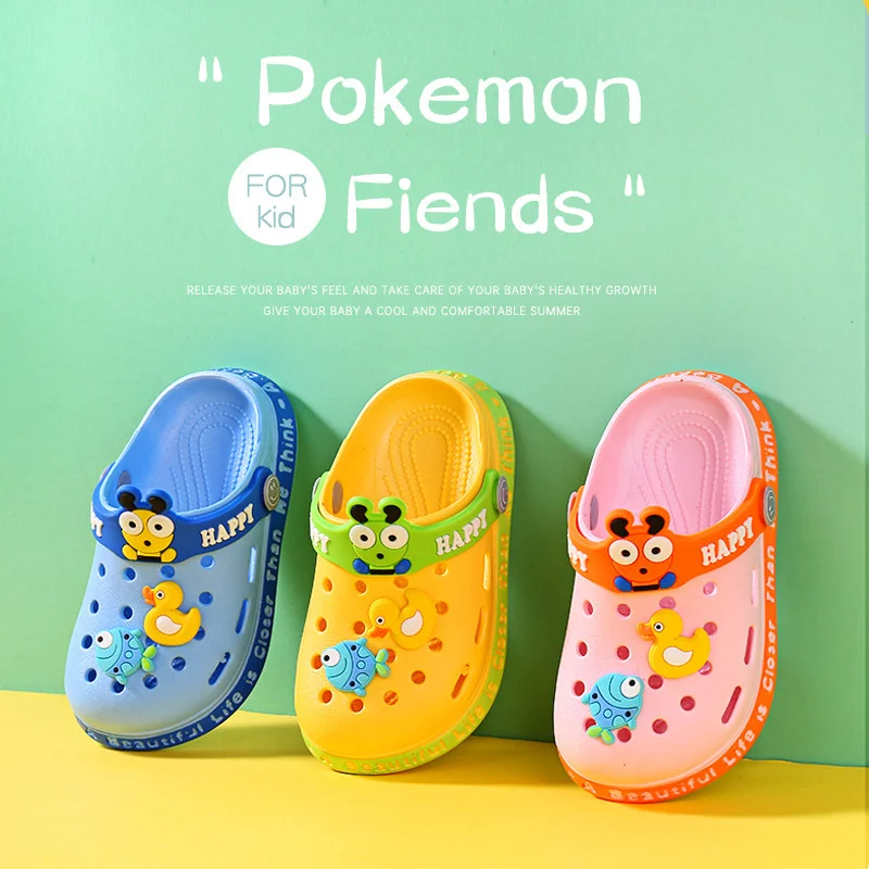 

Kids Water Shoes Lovely Strawberry Baby Girls Home Slippers Anti Slip Outdoor EVA Croc Shoes Girls Slippers Soft Kids Shoes