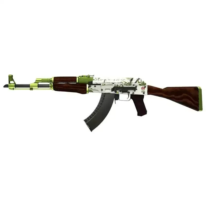 Фото Автомобильная наклейка для кожи Csgo AK47, чехол для царапин, внедорожный холодильник, модная анимация, мотоциклетный бампер, автомобильная наклейка 17 см х 7 см, ПВХ №2