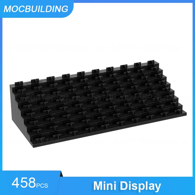 

MOC Building Blocks Mini Display Model Black DIY Assemble Bricks Educational Creative Children Toys Kids Xmas Gifts 458PCS