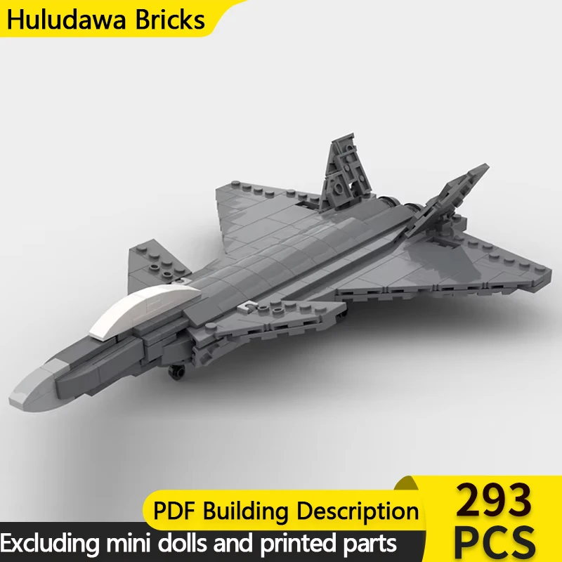 Модель военного самолета MOC строительные кирпичи масштаб 1:72 J-20 дракон модульная