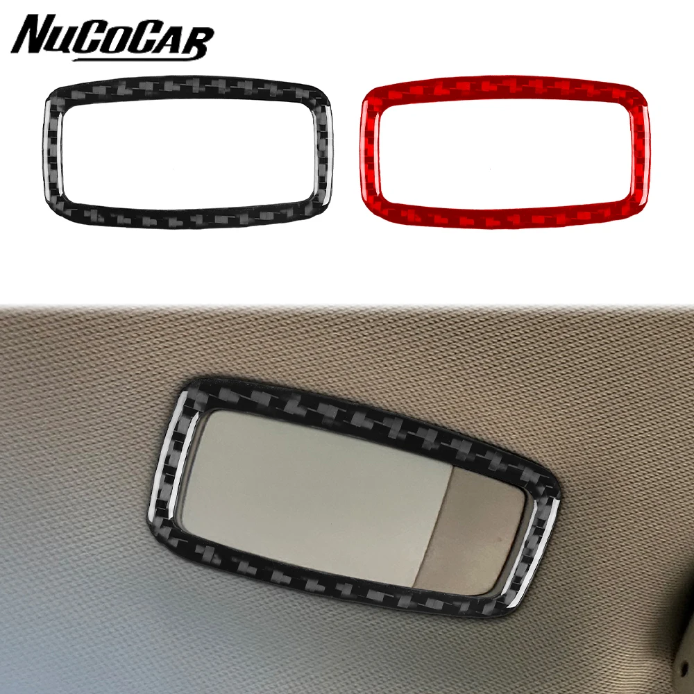 Для Infiniti Q50 2014-2020 углеродное волокно задняя лампа для чтения панель отделка