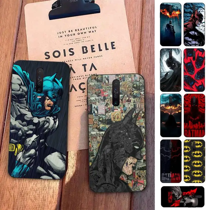 

Bandai Batman Phone Case for Redmi 5 6 7 8 9 A 5plus K20 4X S2 GO 6 K30 pro