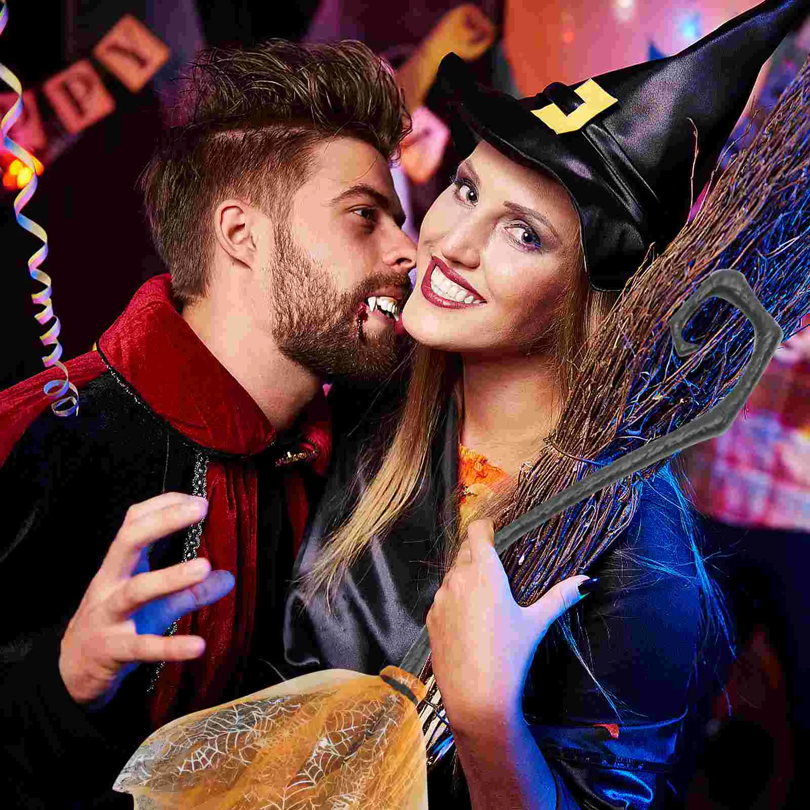 

Halloween Detachable Witch Broom Prop Halloween Party Decoration Cosplay Costume Witch Broom Prop for Cosplay Decoration