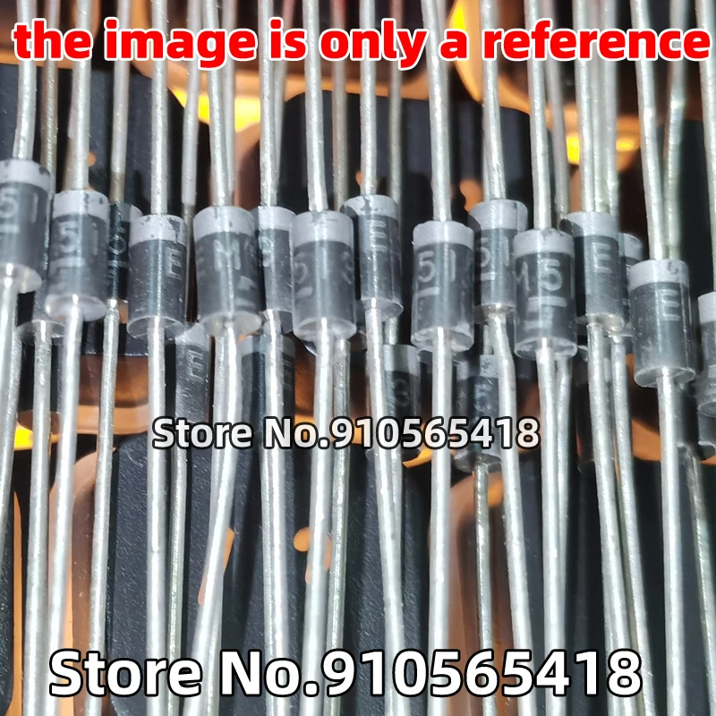 Высоковольтный диод EM513 1A1600V / EM516 1A1800V / EM520 1A2000V DO-41, 200/100/60 шт.
