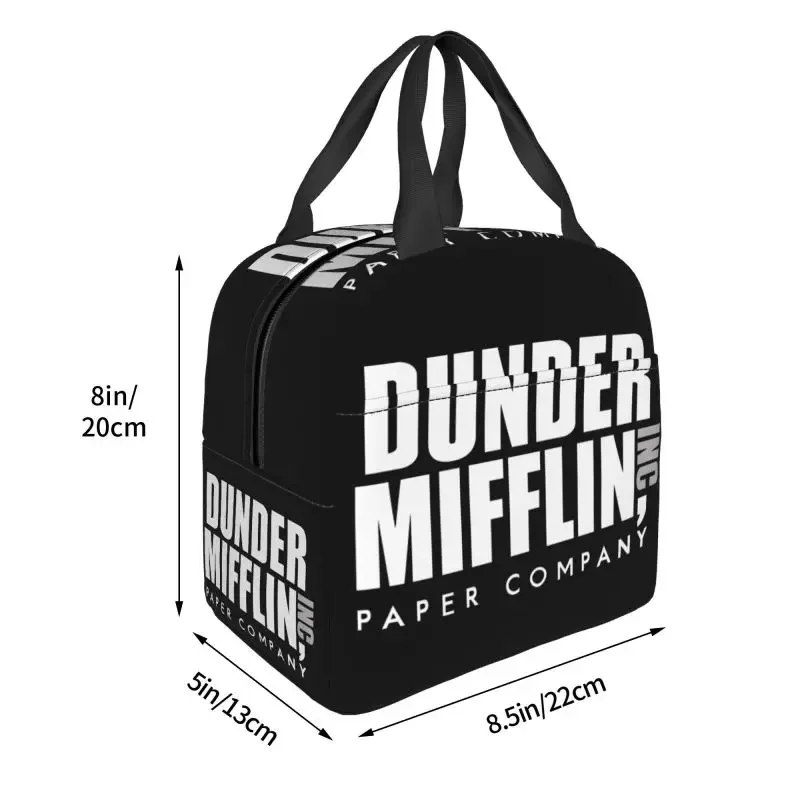 Фотофон Dunder Mifflin бумажная компания Ланч-бокс охладитель термоизолированная