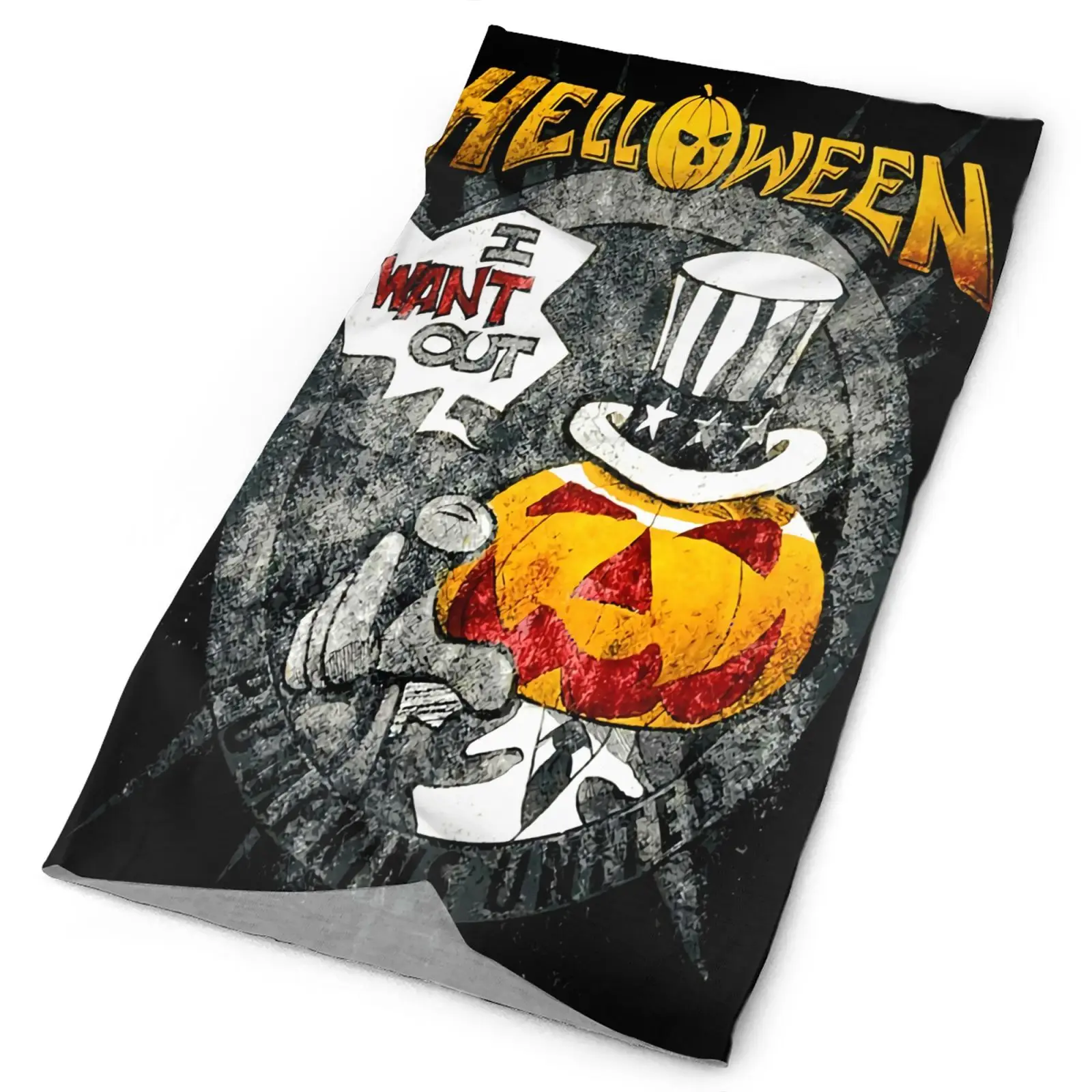 

Аутентичная Helloween I Want Out Tour Мужская бандана Мужская фотомаска маска лыжные аксессуары для сноуборда женские шарфы каффи