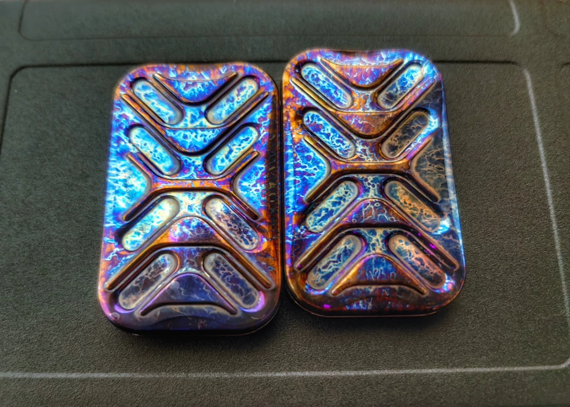 Титановый мод Cai Niao EDC Storm неограниченная карточка для повседневного