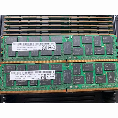 DDR4 2666 ECC REG 16*8　128GB DDR4 8GB 16GB 4GB 64GB Оперативная память сервера 2400MHz