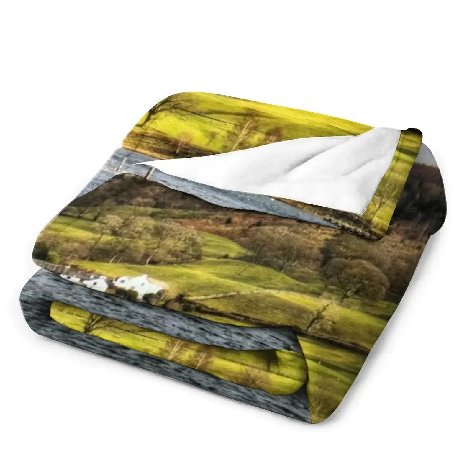 Одеяло Coniston Water Throw Очень большое одеяло на заказ среда Одеяла для волос