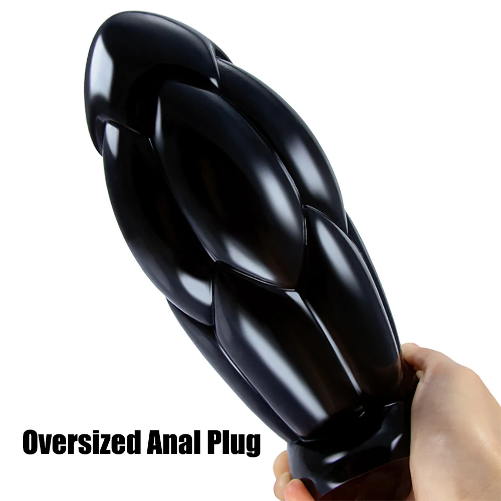 Негабаритная анальная пробка фаллоимитаторы стимулирующие анус и вагина