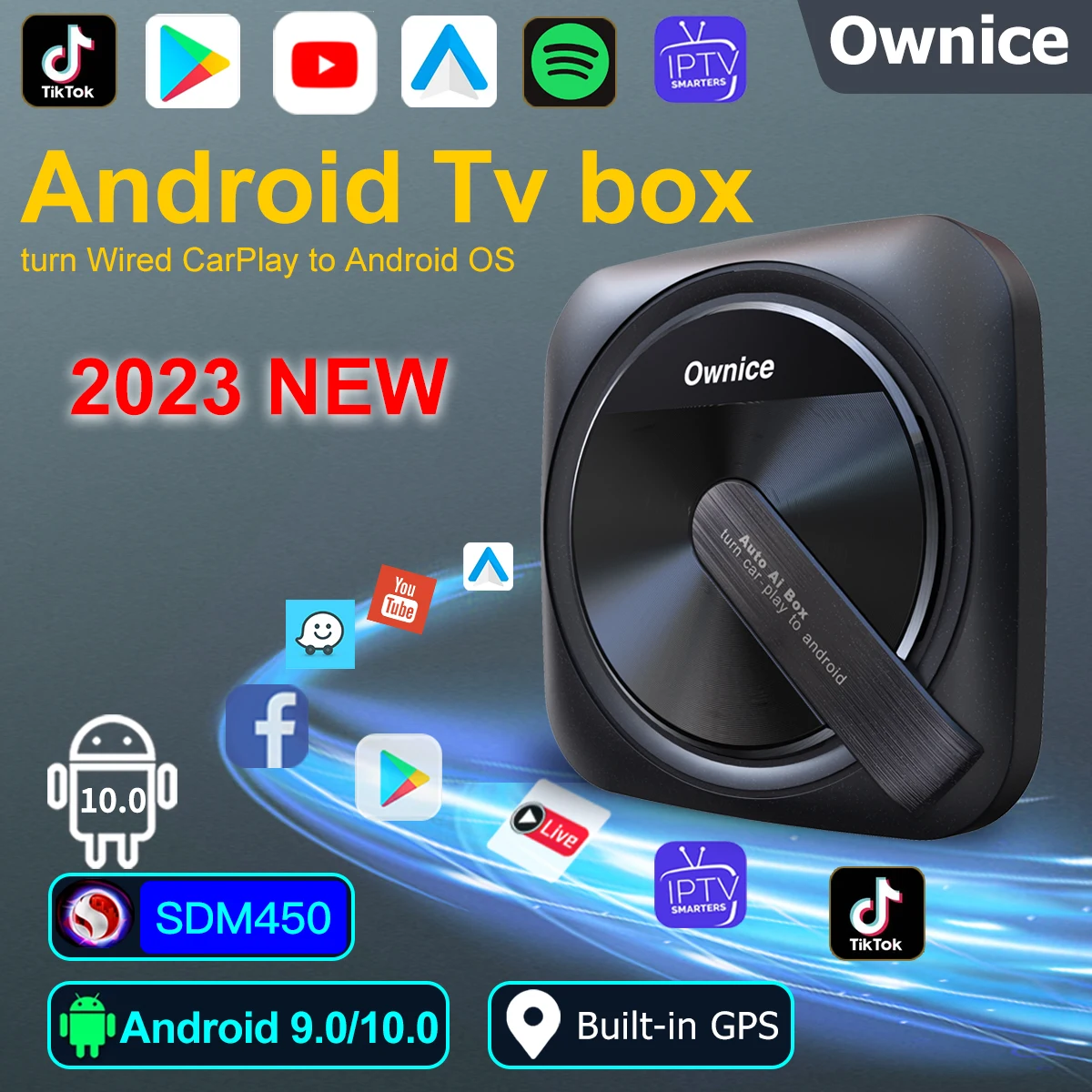

Android ai box Carplay беспроводной android беспроводной адаптер magic для Apple youtube iphone Мини автомобиль для Audi Benz Mazda Toyota KIA